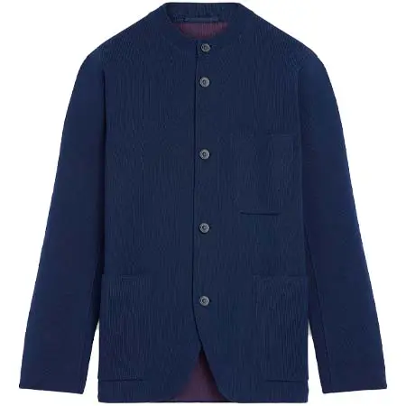ベルルッティ(Berluti) アパレル(洋服) レザーディテール バイカラー ニット フォレスティエール ウール R30KJL58-002