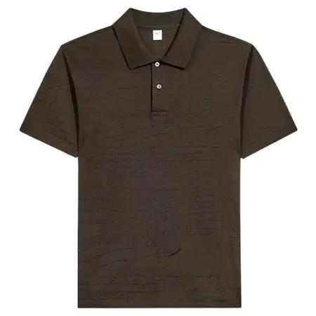 ベルルッティ(Berluti) アパレル(洋服) スクリットパターン ピケポロ コットン R27JPS59-003