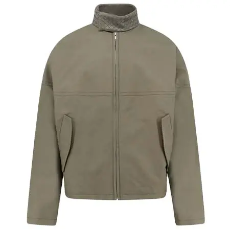 ボッテガヴェネタ(BOTTEGA VENETA) アパレル(洋服) コットンと編み込みレザーのジャケット 852530V6D10 3976