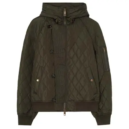 バーバリー(BURBERRY) アパレル(洋服) フーデッド キルティング ナイロン ボマージャケット