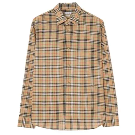 バーバリー(BURBERRY) アパレル(洋服) リラックスフィット チェック コットンシャツ