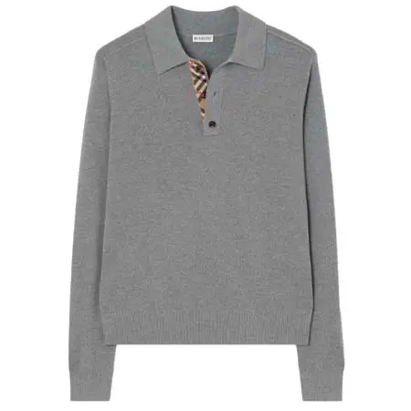 バーバリー(BURBERRY) アパレル(洋服) ロングスリーブ ウールポロシャツ