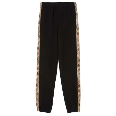 バーバリー(BURBERRY) アパレル(洋服) チェックトリム コットン ジョギングパンツ