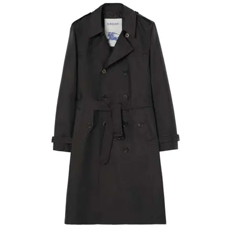 バーバリー(BURBERRY) アパレル(洋服) ロング ジオメトリック ナイロンブレンド フォックスフィールド トレンチコート