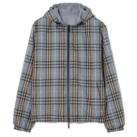 バーバリー(BURBERRY) アパレル(洋服) リバーシブル チェック ニューポート フーデッドジャケット