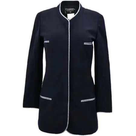 シャネル(CHANEL) アパレル(洋服) Single Breasted Jacket Navy 96P