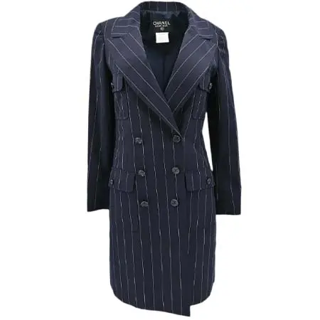 シャネル(CHANEL) アパレル(洋服) 1997 Double Breasted Jacket Navy