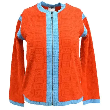 シャネル(CHANEL) アパレル(洋服) 2002SS Zip Up Jacket Orange