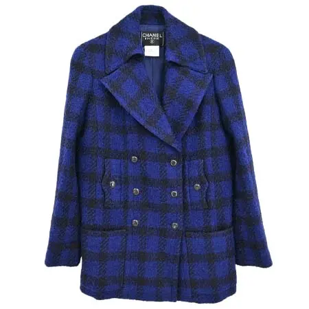 シャネル(CHANEL) アパレル(洋服) 1996 Double Breasted Jacket Navy