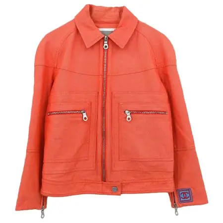 シャネル(CHANEL) アパレル(洋服) 2002SS Sport Line Zip Up Jacket Orange