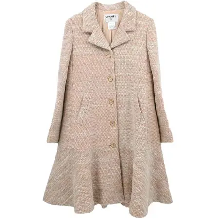 シャネル(CHANEL) アパレル(洋服) 2001 Single Breasted Coat Pink
