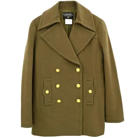 シャネル(CHANEL) アパレル(洋服) 1996 Double Breasted Jacket Brown