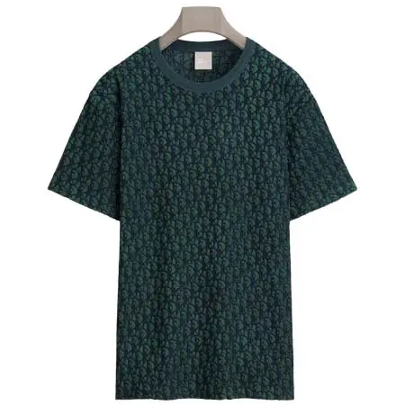 ディオール(DIOR) アパレル(洋服) Tシャツ (リラックス フィット) ディオール オブリーク コットンブレンド テリー