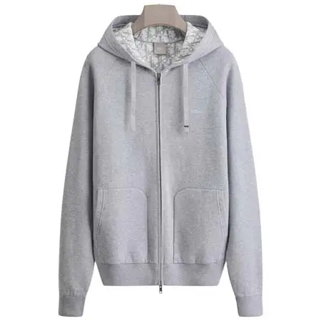 ディオール(DIOR) アパレル(洋服) フード付き スウェットシャツ (ゆったりとしたフィット) コットンブレンド ジャカード