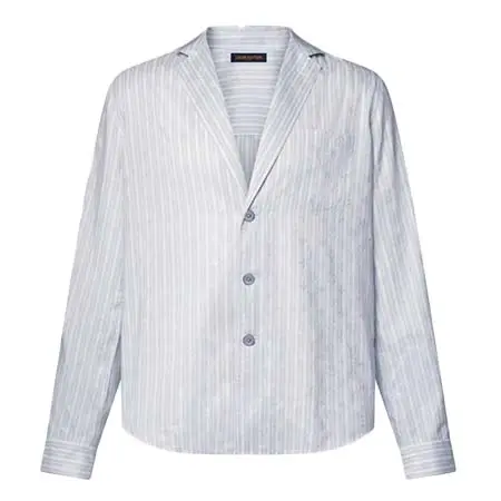 ルイヴィトン(LOUIS VUITTON) アパレル(洋服) モノグラム ストライプ パジャマ ロングスリーブシャツ 1AK79M