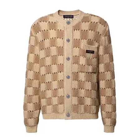 ルイヴィトン(LOUIS VUITTON) アパレル(洋服) サマリー ダミエ ロングスリーブカーディガン 1AK70I