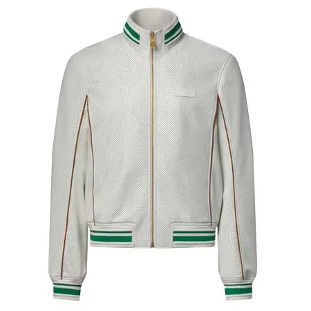 ルイヴィトン(LOUIS VUITTON) アパレル(洋服) パーフォレーテッド レザートラックトップ 1AK6V8