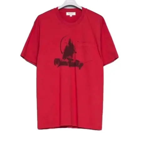 MASU(エムエーエスユー) キャッスルポケットTシャツ – レッド / M26U6CS005