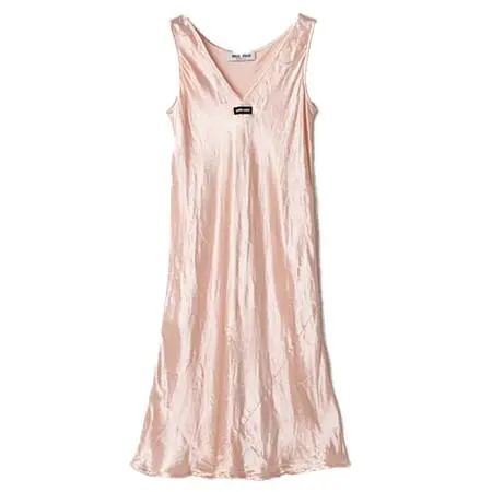 ミュウミュウ(MIU MIU) アパレル(洋服) サテン ミディドレス MF6410_6316_F0924_S_OOO