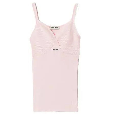 ミュウミュウ(MIU MIU) アパレル(洋服) コットンニット トップ MMV306_18IL_F0AL2_S_OOO