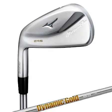 ミズノ(Mizuno) ゴルフ Mizuno Pro アイアン 245 単品/左用(No.4、GW)(Dynamic Gold 95 スチールシャフト付)