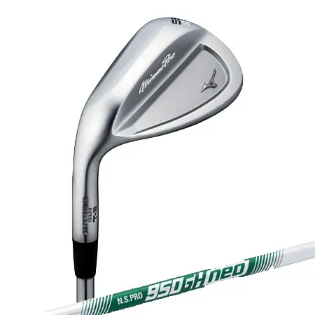 ミズノ(Mizuno) ゴルフ Mizuno Pro ウェッジ T-3 /左用(ホワイトサテンブラッシュ仕上げ)(N.S.PRO 950 GH neo スチールシャフト付)
