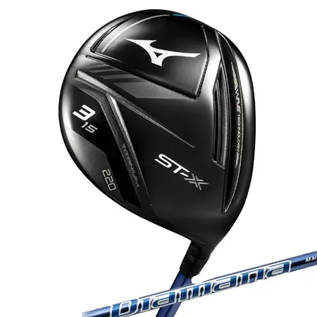 ミズノ(Mizuno) ゴルフ ST-X フェアウェイウッド 220 チタン(Diamana MM F カーボンシャフト付)