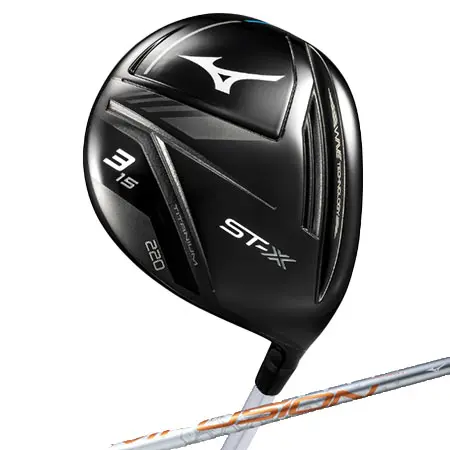 ミズノ(Mizuno) ゴルフ ST-X フェアウェイウッド 220 チタン(20 PLATINUM MFUSION F カーボンシャフト付)