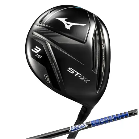 ミズノ(Mizuno) ゴルフ ST-X フェアウェイウッド 220 チタン(TOUR AD GM F カーボンシャフト付)