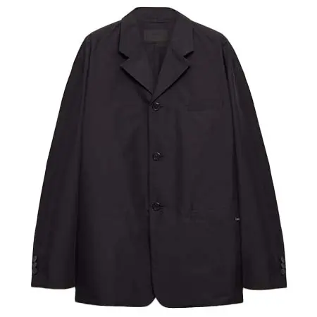 プラダ(PRADA) アパレル(洋服) シングルブレスト テクニカルコットン ジャケット SD201_16A6_F0002_S_OOO