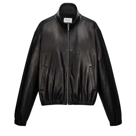 サンローランパリ(SAINT LAURENT PARIS) アパレル(洋服) カサンドラジャケット（ラムスキン）A000H9YCOJ21000