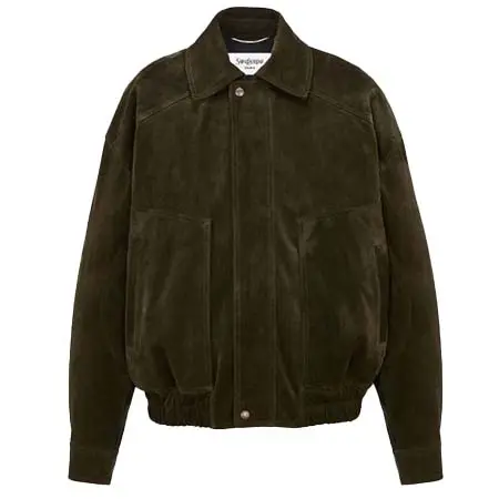 サンローランパリ(SAINT LAURENT PARIS) アパレル(洋服) ボンバージャケット（ヴィンテージ スプリット レザー）856870YC2AY3260