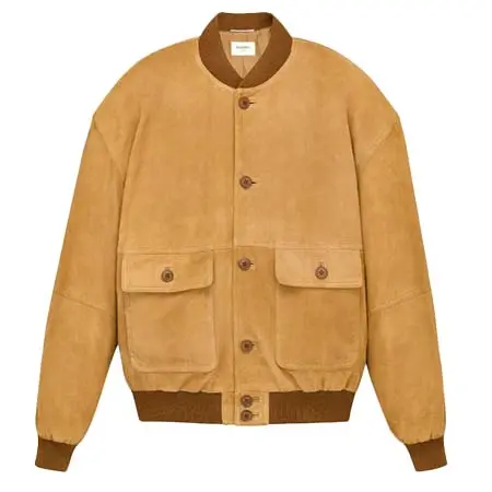 サンローランパリ(SAINT LAURENT PARIS) アパレル(洋服) ボンバージャケット（スエード）855113YCUN22510