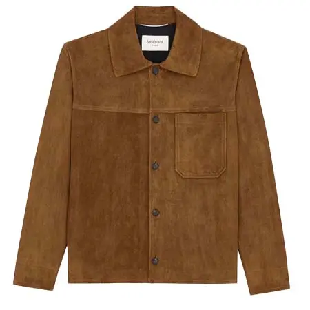 サンローランパリ(SAINT LAURENT PARIS) アパレル(洋服) オーバーシャ​​ツ（スエード）861396YCUM22705