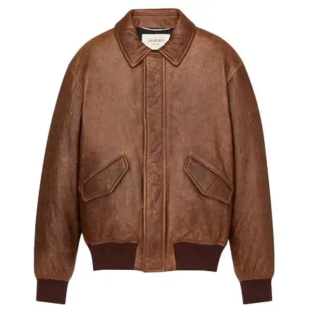 サンローランパリ(SAINT LAURENT PARIS) アパレル(洋服) ボンバージャケット（ヴィンテージグレインラムスキン）798521YCSX22800