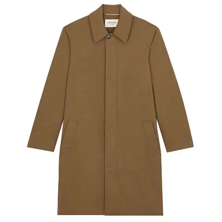 サンローランパリ(SAINT LAURENT PARIS) アパレル(洋服) パデッドマッキントッシュコート（コットンサージ）858573YZ9CV2412