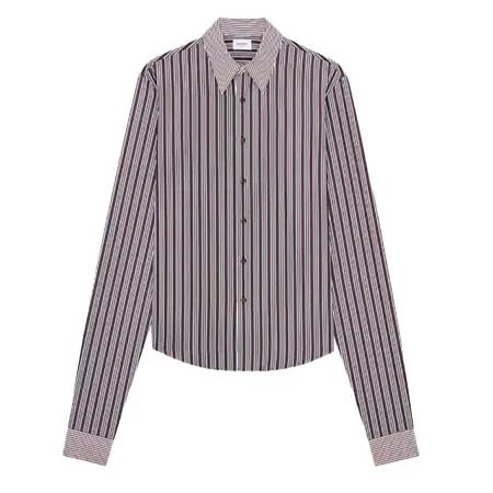 サンローランパリ(SAINT LAURENT PARIS) アパレル(洋服) ウィンチェスターシャツ（ストライプコットンポプリン）867724Y2O102071