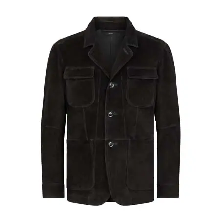 トムフォード(TOM FORD) アパレル(洋服) カシミヤスエードミリタリージャケット LJM018-LMS028