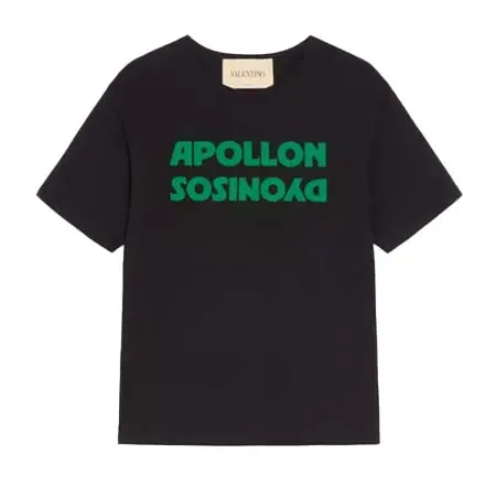 ヴァレンティノ(VALENTINO) アパレル(洋服) アポロン ディオニソスプリント コットン Tシャツ 9V3MG16PB6E_0RF
