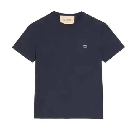 ヴァレンティノ(VALENTINO) アパレル(洋服) Vロゴ エンブロイダリー コットン Tシャツ 9V3MG10VBMM_598