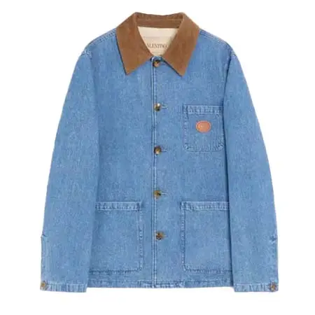 ヴァレンティノ(VALENTINO) アパレル(洋服) Vロゴパッチ デニム シャツジャケット 9V3DC04YBKQ_568