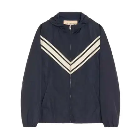 ヴァレンティノ(VALENTINO) アパレル(洋服) インレイV 軽量ナイロン フード付きウィンドブレーカー 9V3CI345713_4GT