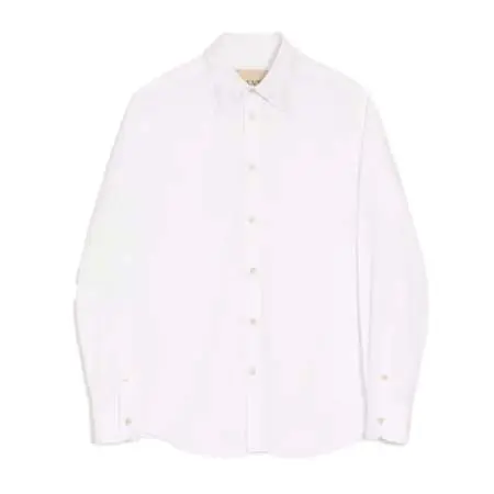 ヴァレンティノ(VALENTINO) アパレル(洋服) Vロゴ エンブロイダリーカラー コットンポプリン シャツ 9V3ABB824WW_0BO