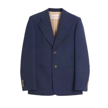 ヴァレンティノ(VALENTINO) アパレル(洋服) ウール ギャバジン シングルブレスト ジャケット 6V3CEG959EB_D51