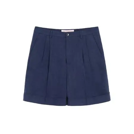ヴァレンティノ(VALENTINO) アパレル(洋服) リネン カフ付きバミューダパンツ 6V3RDE30AKR_D51