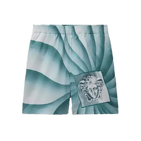 ヴェルサーチェ(VERSACE) アパレル(洋服) プリント コットン ショートパンツ 1022225-1A18721_5GE50