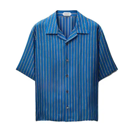 ヴェルサーチェ(VERSACE) アパレル(洋服) プリント シルク ツイル シャツ 1025703-1A18676_5V760
