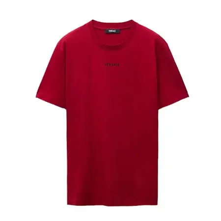 ヴェルサーチェ(VERSACE) アパレル(洋服) 刺繍入り コットンジャージー スリム Tシャツ 1013944-1A16455_1RC40