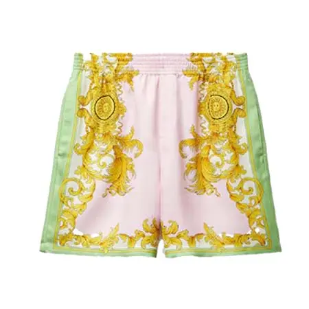 ヴェルサーチェ(VERSACE) アパレル(洋服) プリント シルク ツイル ショートパンツ 1022225-1A19026_5PH20