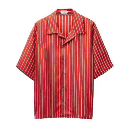 ヴェルサーチェ(VERSACE) アパレル(洋服) プリント シルク ツイル シャツ 1025703-1A18676_5R850